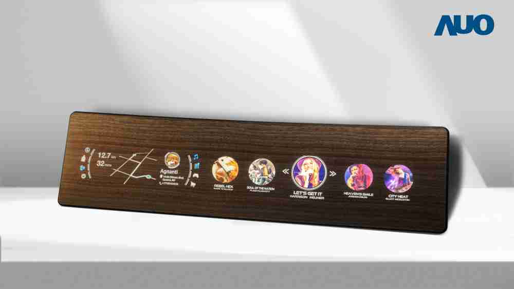 杏悦2研发全球最高穿透度达80%的AmLED木纹显示器，，，，可于使用时呈现高亮度、、、清晰可见的信息，，，并在不使用时回归为单纯的饰板，，，节能兼具美观